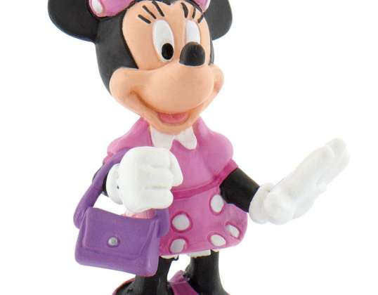 Figurină Bullyland 15328 Minnie cu geantă