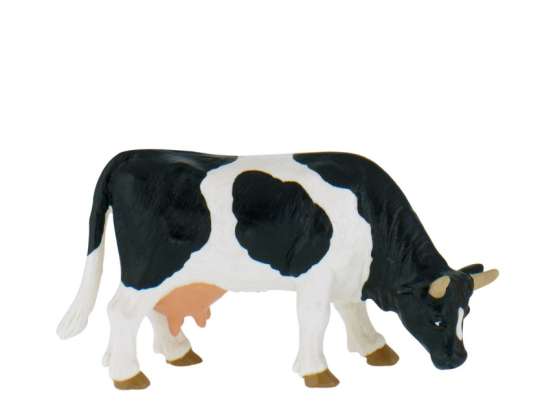 Bullyland 62442 Vaca Liesel figura de juego en blanco y negro