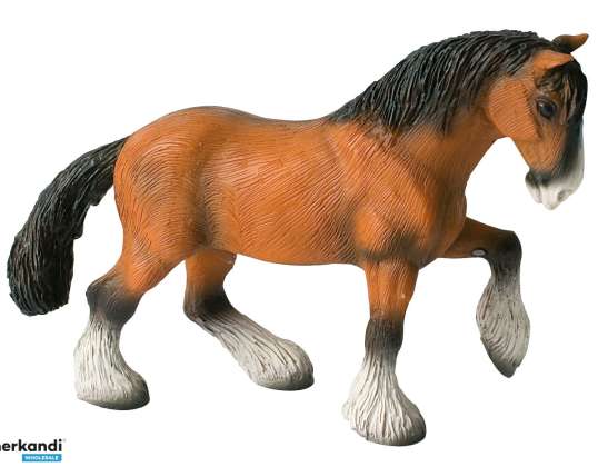 Bullyland 62666 Figurka wałacha Shire Horse