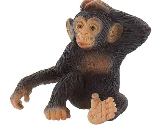 Bullyland 63686   Spielfigur Schimpansenjunges  4 cm