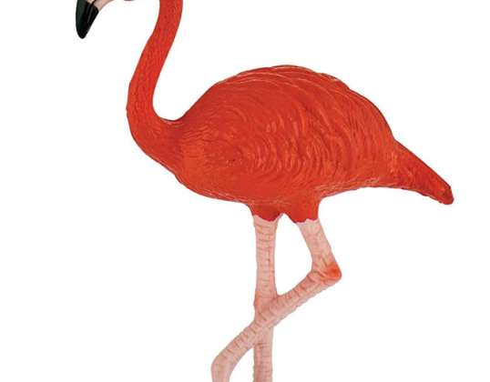 Savvaļas savvaļas flamingo sarkanā figūriņa