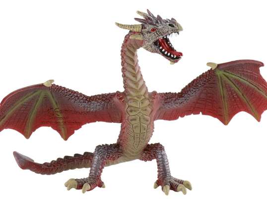 Bullyland 75591 lendava draakoni punase mängu figuur