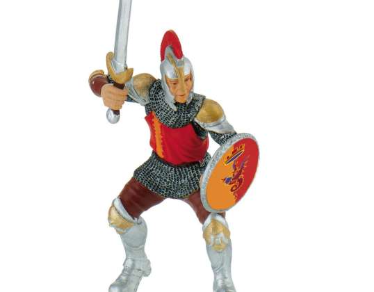 Bullyland 80765 Swordsman Figurine rouge