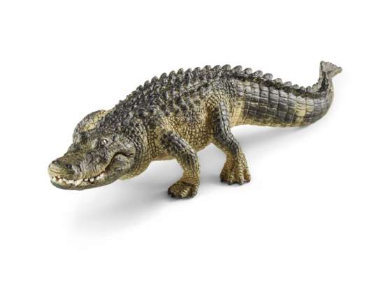 Schleich 14727 Wild Life Alligator Figurine