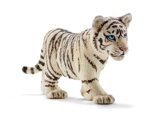 Schleich 14732 Wild Life tiger cub white