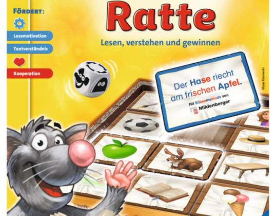 Ravensburger 24956 Det pedagogiska spelet Reading Rat