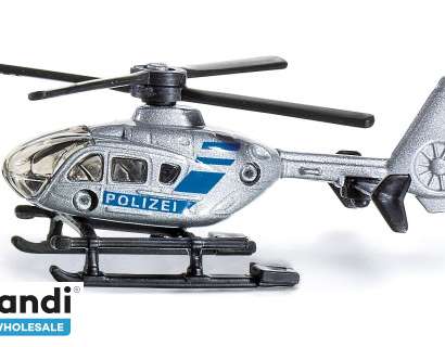 SIKU 0807 Carro modelo helicóptero da polícia
