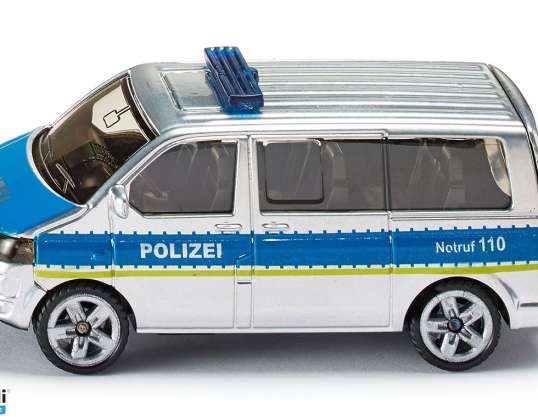 SIKU 1350 Esquadrão de Polícia Carro Modelo de Carro
