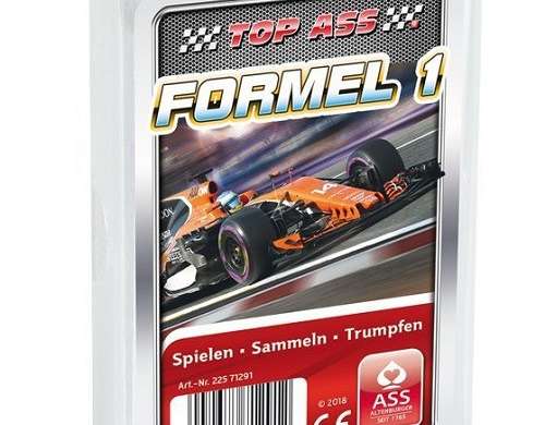 ASS Altenburger 22571291 TOP ASS Formula 1 Card Game