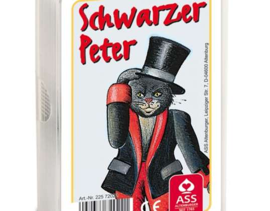 ASS Altenburger 22572022 Schwarzer Peter "Kater Schnurr" igra s kartami