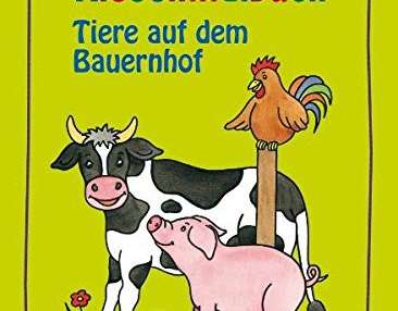 Mi primer libro gigante para colorear Animals on the Farm Book