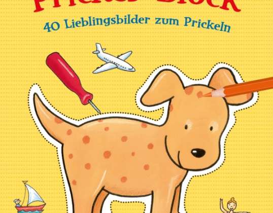 40 Lieblingsbilder zum Prickeln: MeinPrickel Block   Buch