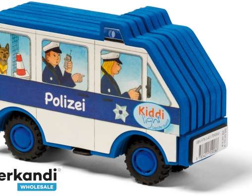 Kiddilight Auto   Polizei   Buch