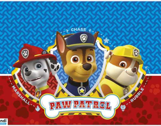 Paw Patrol Ready For Action 1 Plastic Tablecloth 120x180cm
