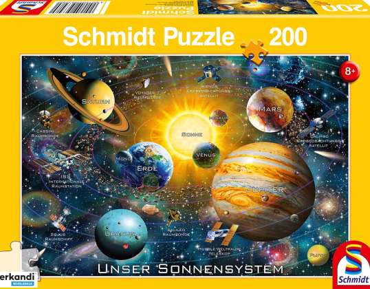 Sistemul nostru solar 200 piese Puzzle