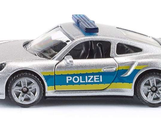 SIKU 1528 Porsche 911 Autostradă Model de mașină de poliție