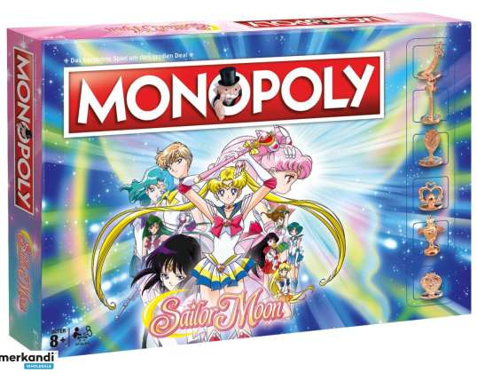 Mosse vincenti 44789 Monopoly: Sailor Moon Gioco da tavolo