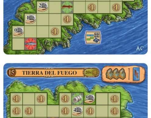 Tierra del Fuego Games A Feast for Odin Mini Expansion 2 Islands