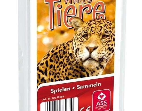 ASS Altenburger 22572087   Tier Quartett Wilde Tiere   Kartenspiel