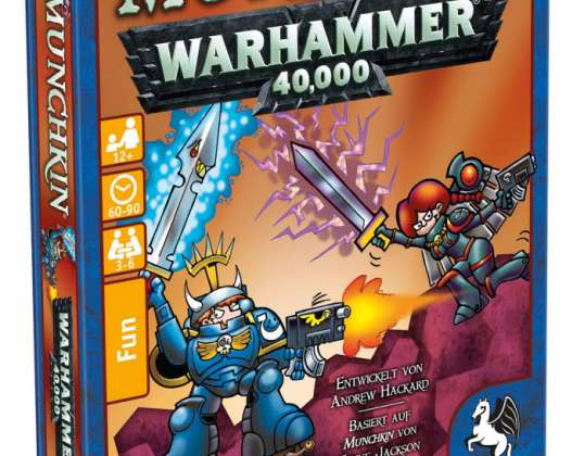Pegasuse mängud 17015G Munchkin: Warhammer 40 000