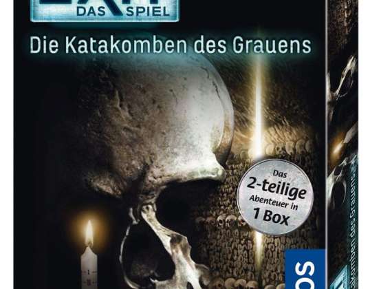 Kosmos 694289   EXIT   Das Spiel: Die Katakomben des Grauens  2 teiliges Abenteuer in 1 Box