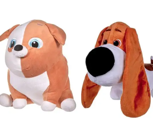 La vie secrète des animaux de compagnie 2 figurines en peluche ensemble 4 fach assortiment.