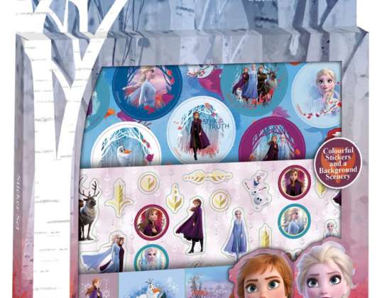 Zestaw naklejek Disney Frozen II mały