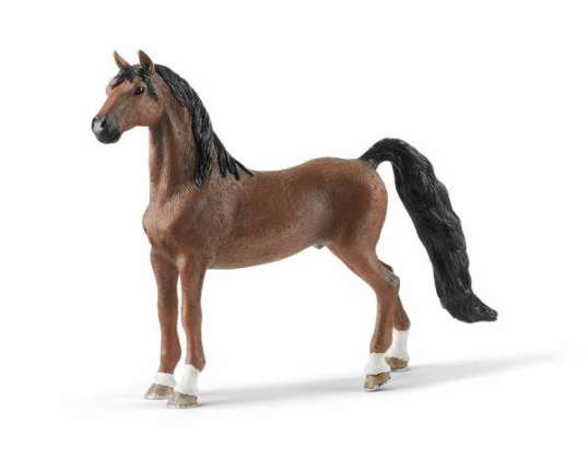 Schleich 13913 Figurine American Saddlebred castrone