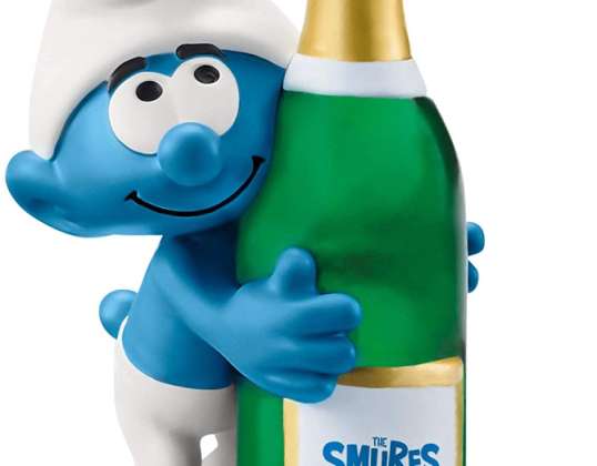 Schleich 20821 Smurf with bottle of The Smurfs