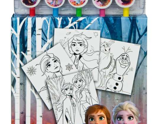 Disney Frozen 2 / Frozen 2 de colorat cu 5 creioane fret