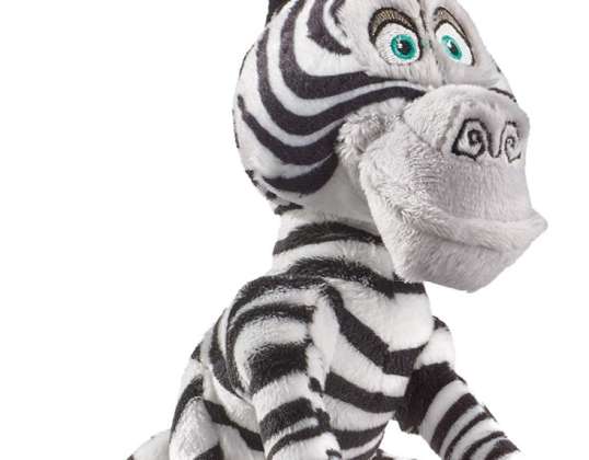 Μαδαγασκάρη Marty Zebra 18 cm Βελούδινη