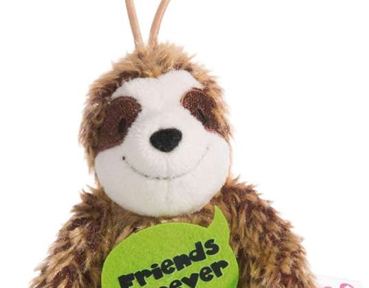 Nici Sloth Friends forever 8 cm met Loop Hanger
