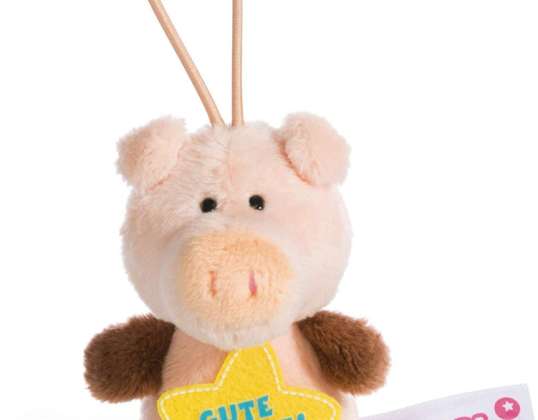 Nici Pig Good Ride 8 cm met Lus Hanger