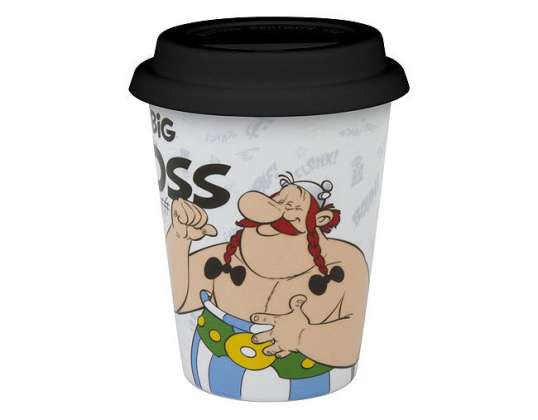 Asterix & Obelix Big Boss Kaffe To Go Mugg 380 ml