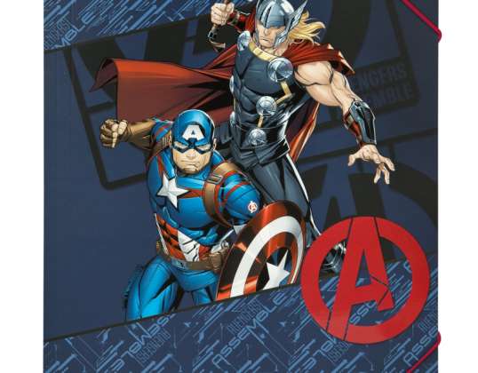 Avengers Elastic Folder A4