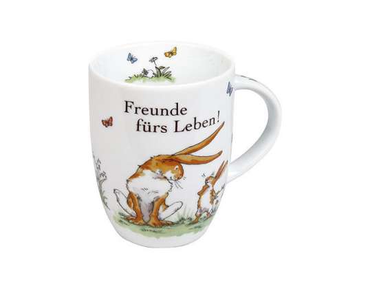 Do you know how much I love you?   Friends for life!   Mug 380 ml