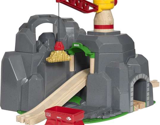 BRIO 33889 Large Gold Mine with Sound Tunnel