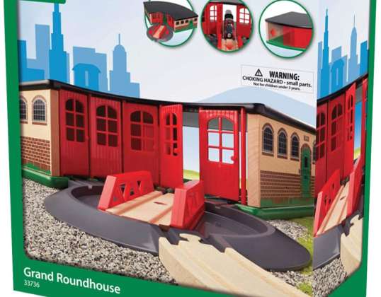 BRIO 33736 Large roundhouse