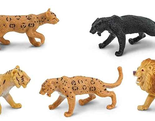 Safari 694604 Big Cats Toob Miniature Réplique