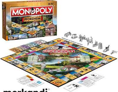 Voittoliikkeet 46004 Monopoly Cities Edition Pforzheim