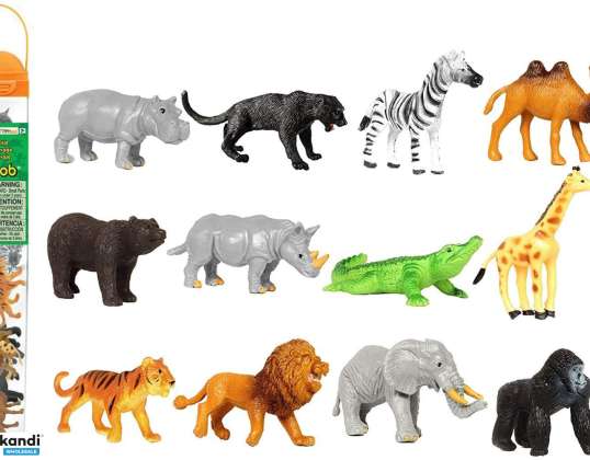 "Safari 695004 Wild Animals Toob miniatiūrinė kopija