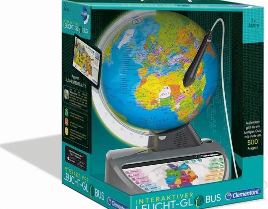 Interactive illuminated globe