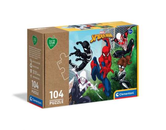 Clementoni 27151 Marvel Superhero 104 pièces Puzzle Play for Future