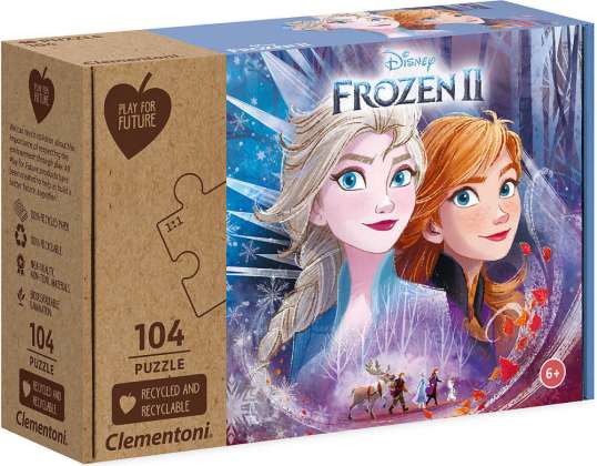 Clementoni 27154 Frozen 2 104 Teile Puzzle Serie Especial Juego de rompecabezas para el futuro