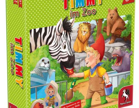 Hry Pegasus 66026G Detská hra Timmy v zoologickej záhrade