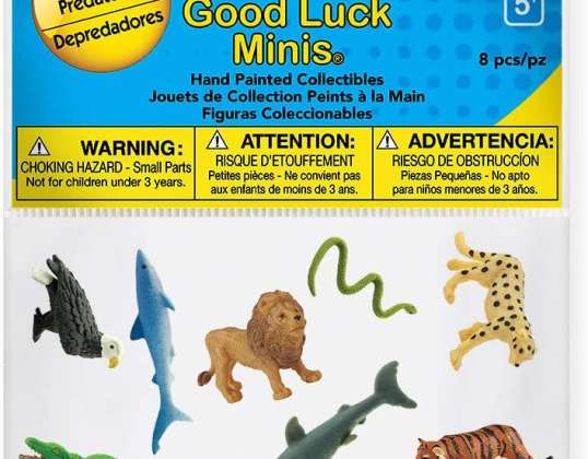 Safari 100258   Spielfiguren Set  Good Luck Minis 8 Stück