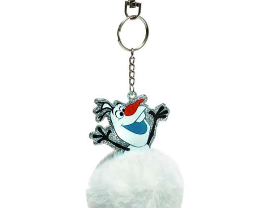 Porte-clés Disney Frozen Olaf avec pochette 4x8 cm