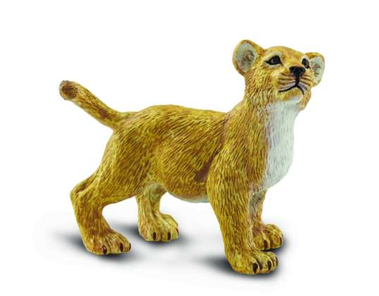 Safari 100415   Spielfigur  Löwenbaby 5 7cm