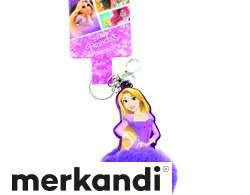 Portachiavi Disney Princess Rapunzel con sacchetto 4x8 cm