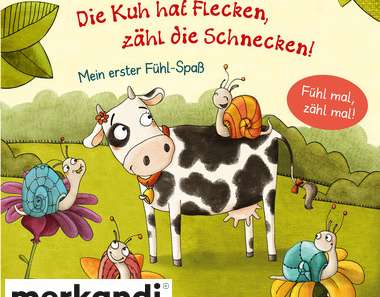 The cow has spots, count the snails!    Book
